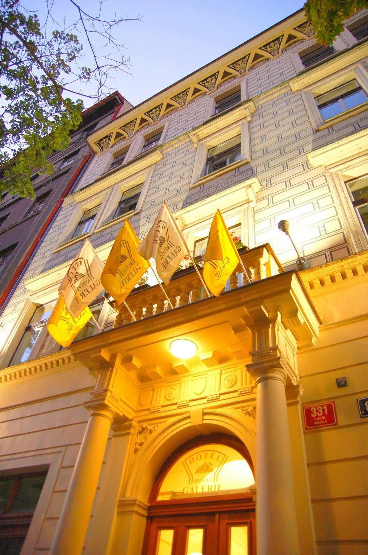 ホテル Galerie Royale プラハ エクステリア 写真